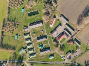 Unité expérimentale AVIPOLE vue du ciel